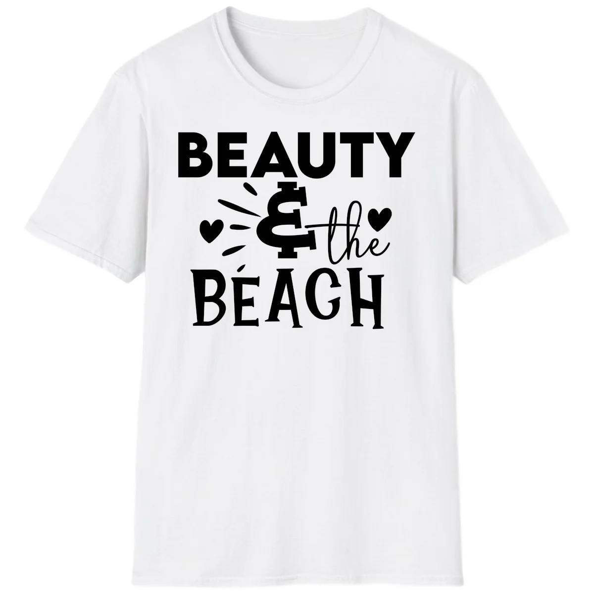 Beauty & The Beach T-Shirt in White