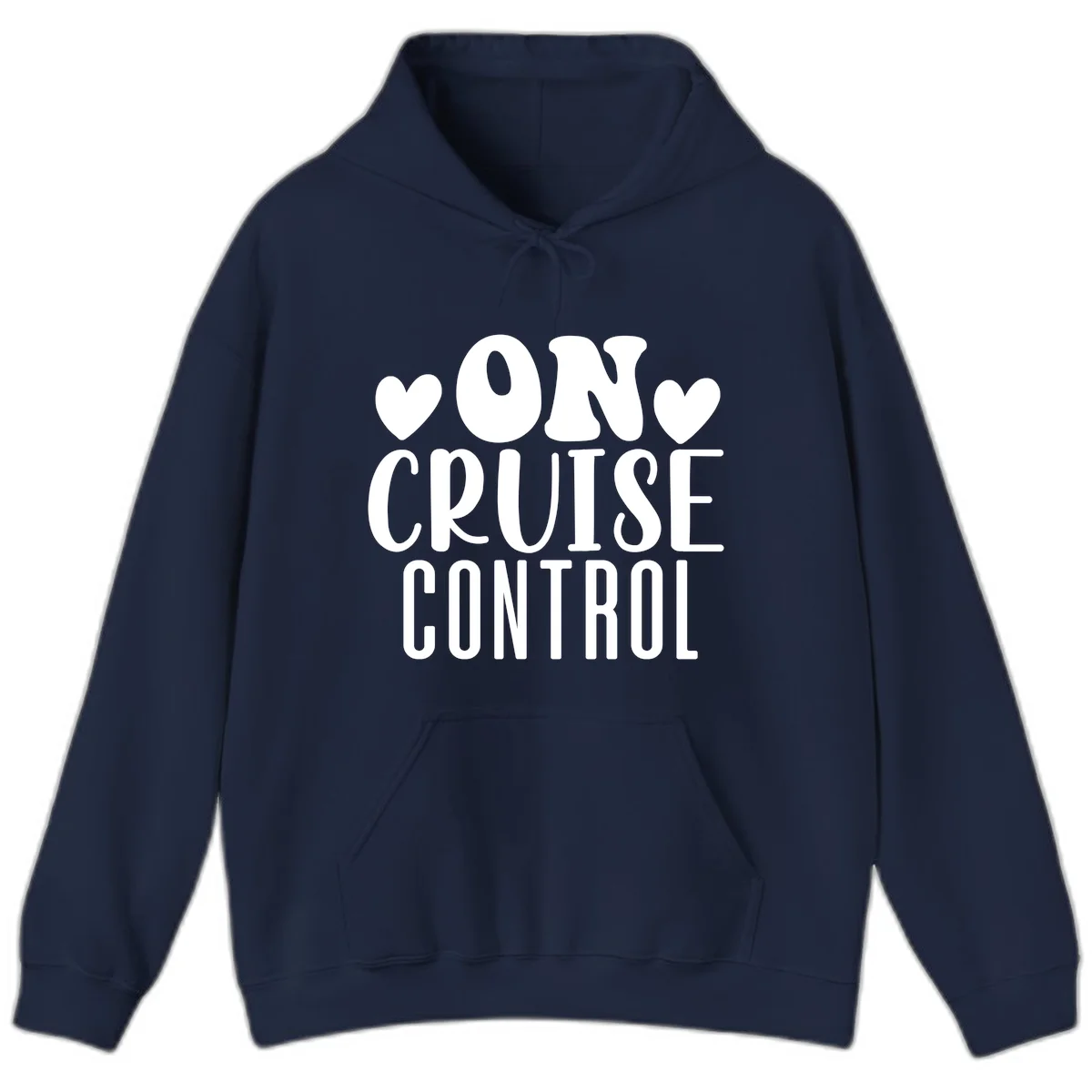 On Cruise Control Cozy Cruise Hoodie in Navy