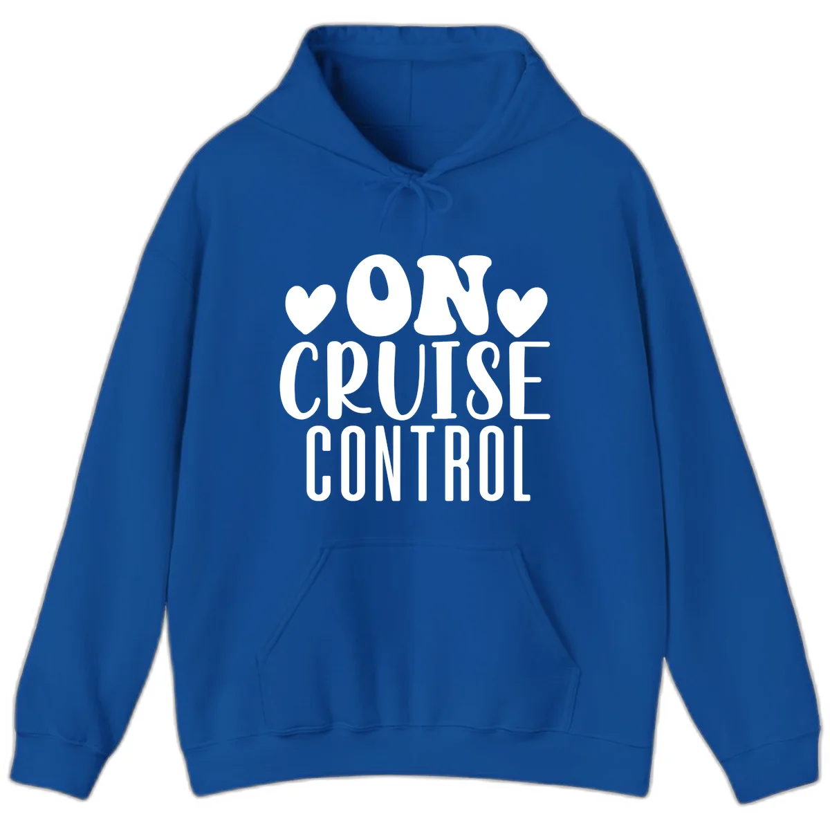 On Cruise Control Cozy Cruise Hoodie in Royal
