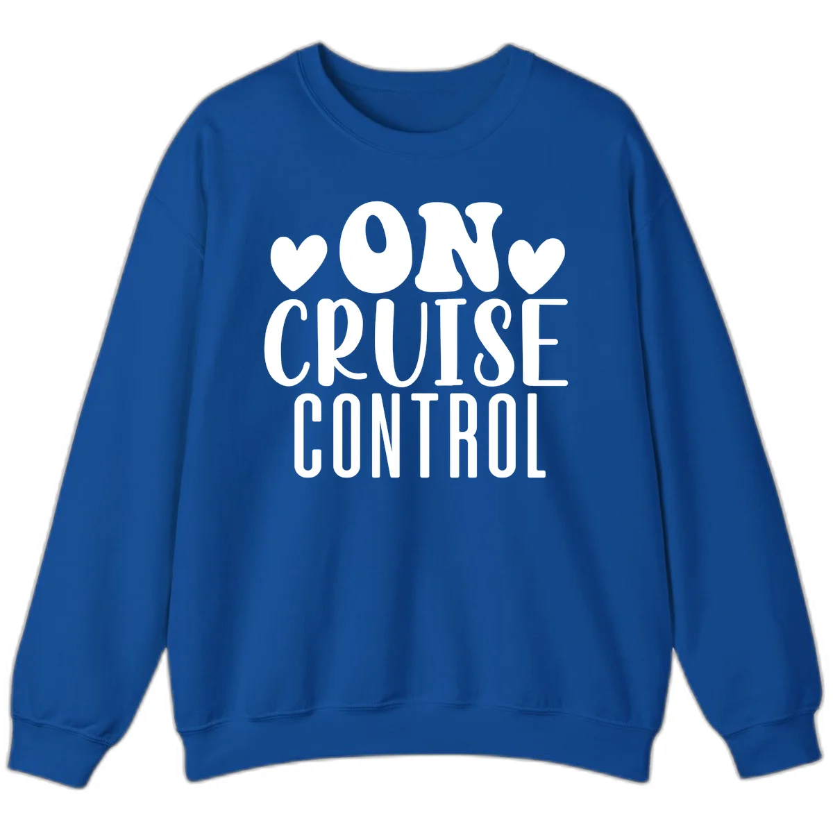 On Cruise Control Vacation Sweatshirt in Royal