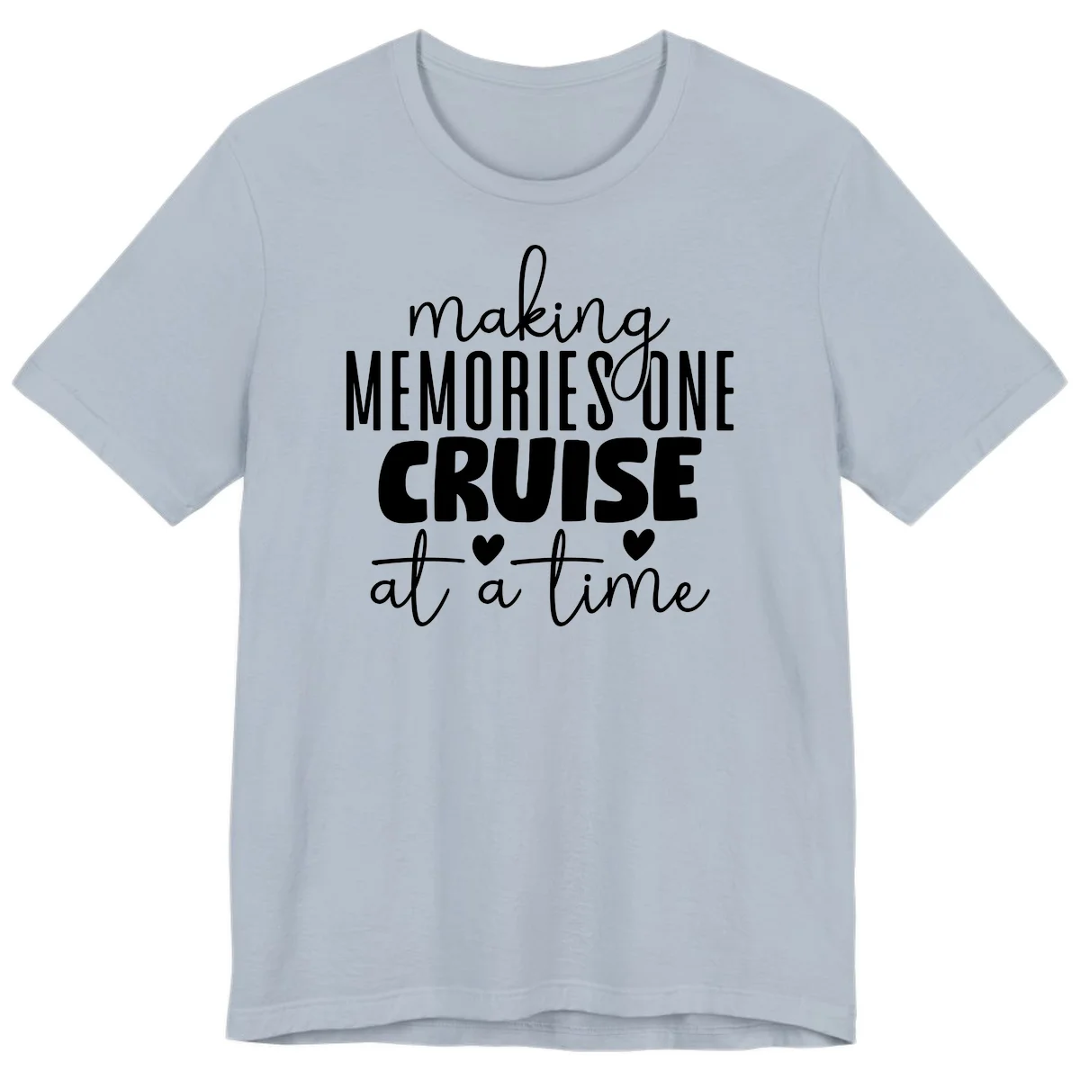 Making Memories One Cruise At A Time Premium T-Shirt in Light Blue