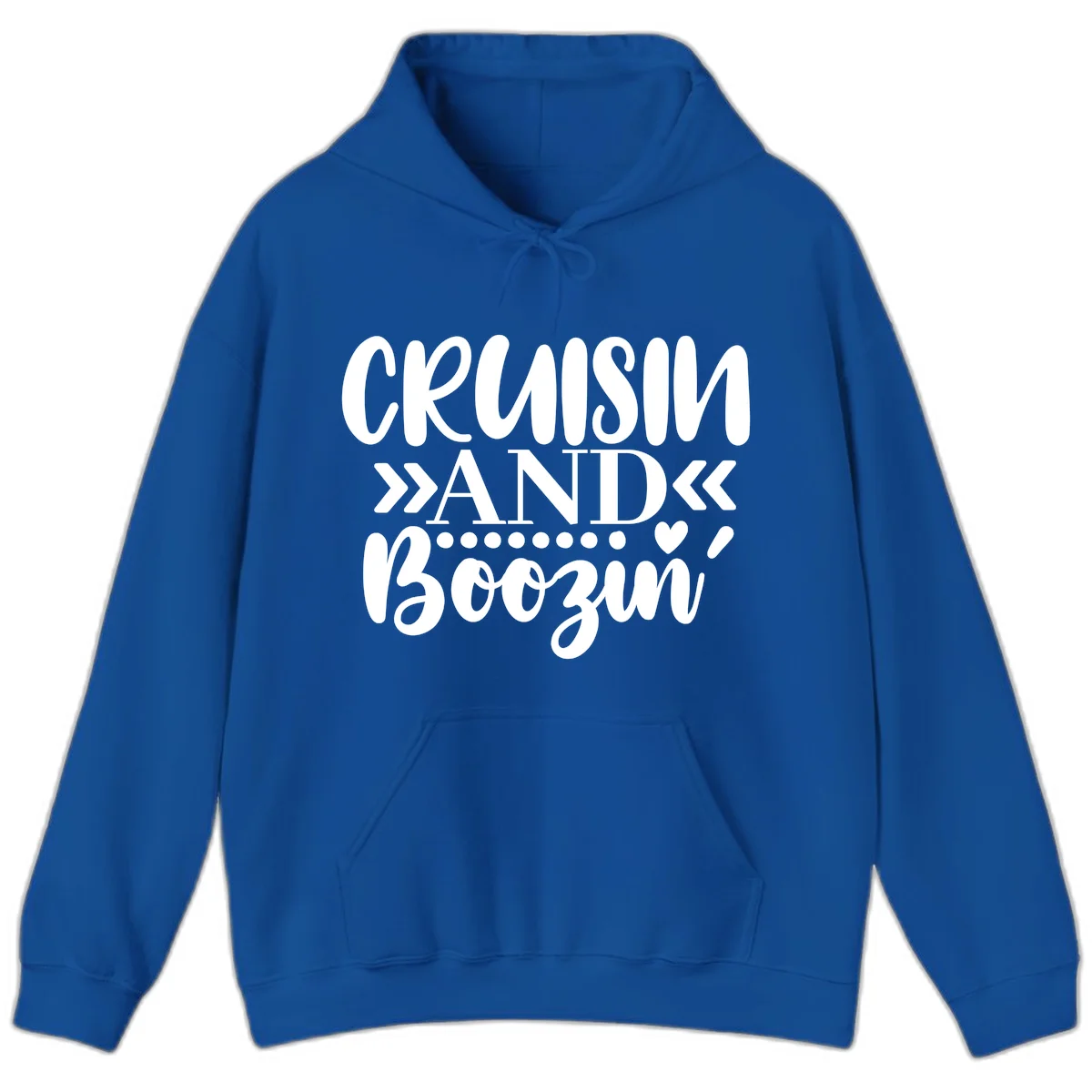 Cruisin' And Boozing Hoodie in Royal