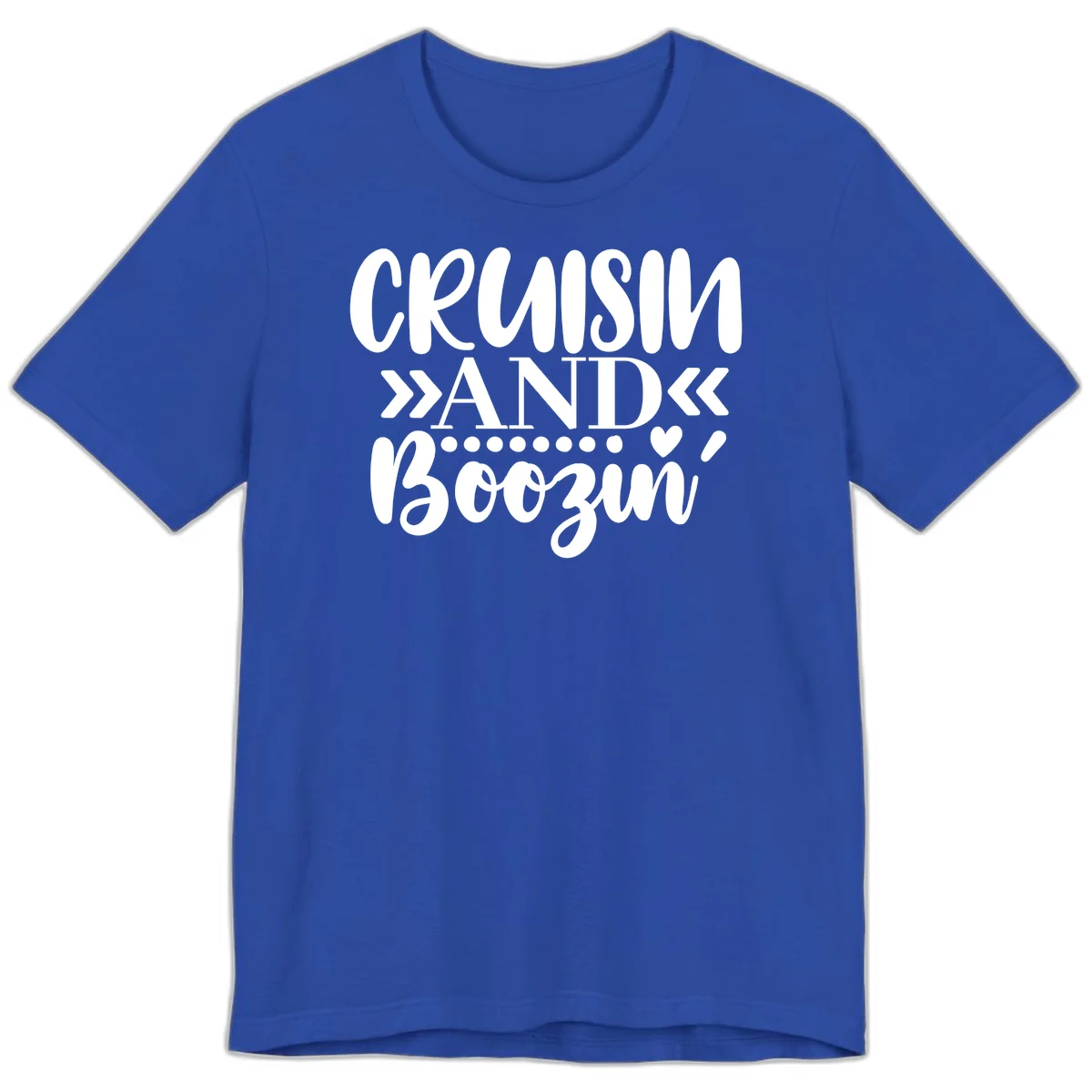 Cruisin' And Boozing Premium T-Shirt in True Royal