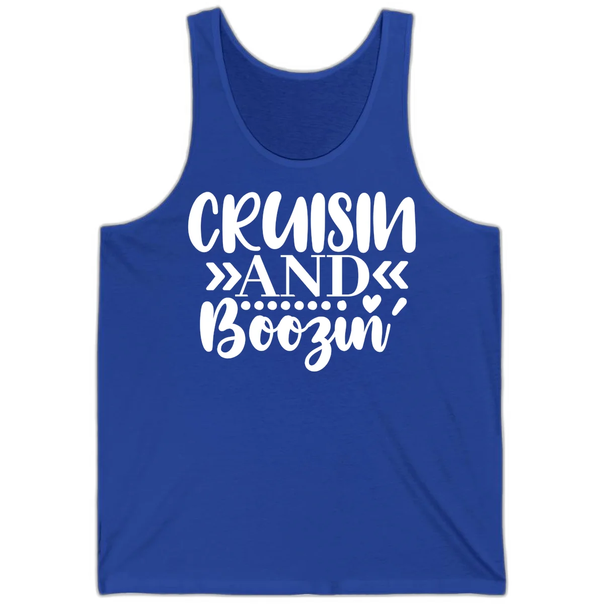 Cruisin' And Boozing Tank in True Royal