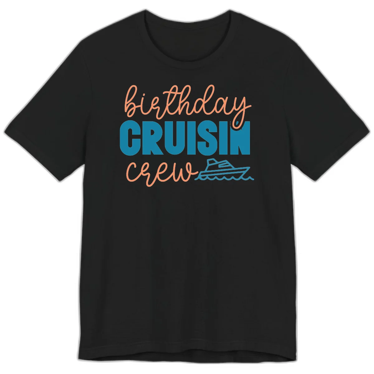 Birthday Crushin' Crew Premium T-Shirt in Black