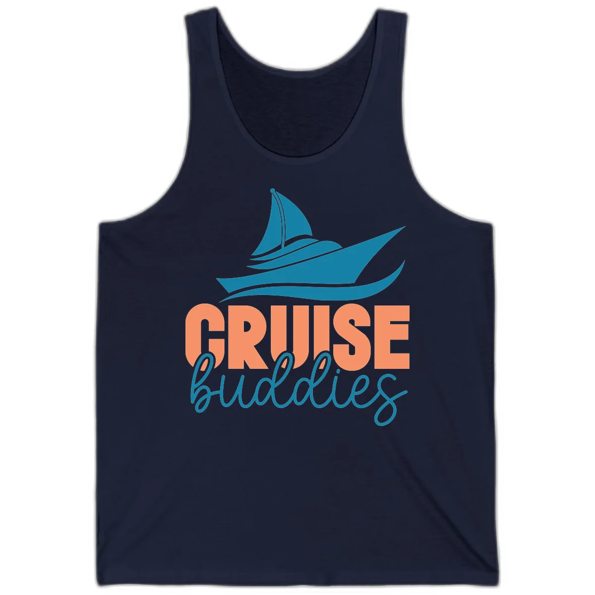 Cruise Buddies Ship Design Tank in Navy