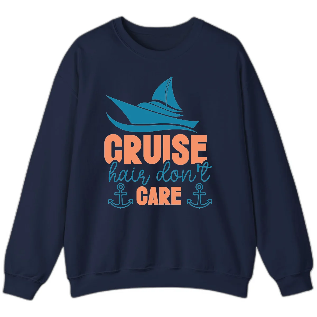 Cruise Hair Don't Care Sweatshirt in Navy