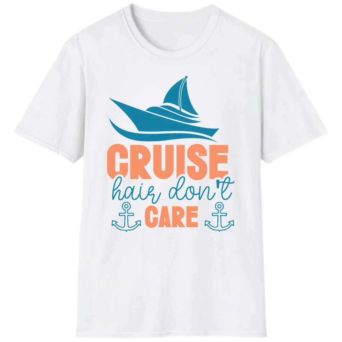 Cruise Hair Don't Care T-Shirt in White
