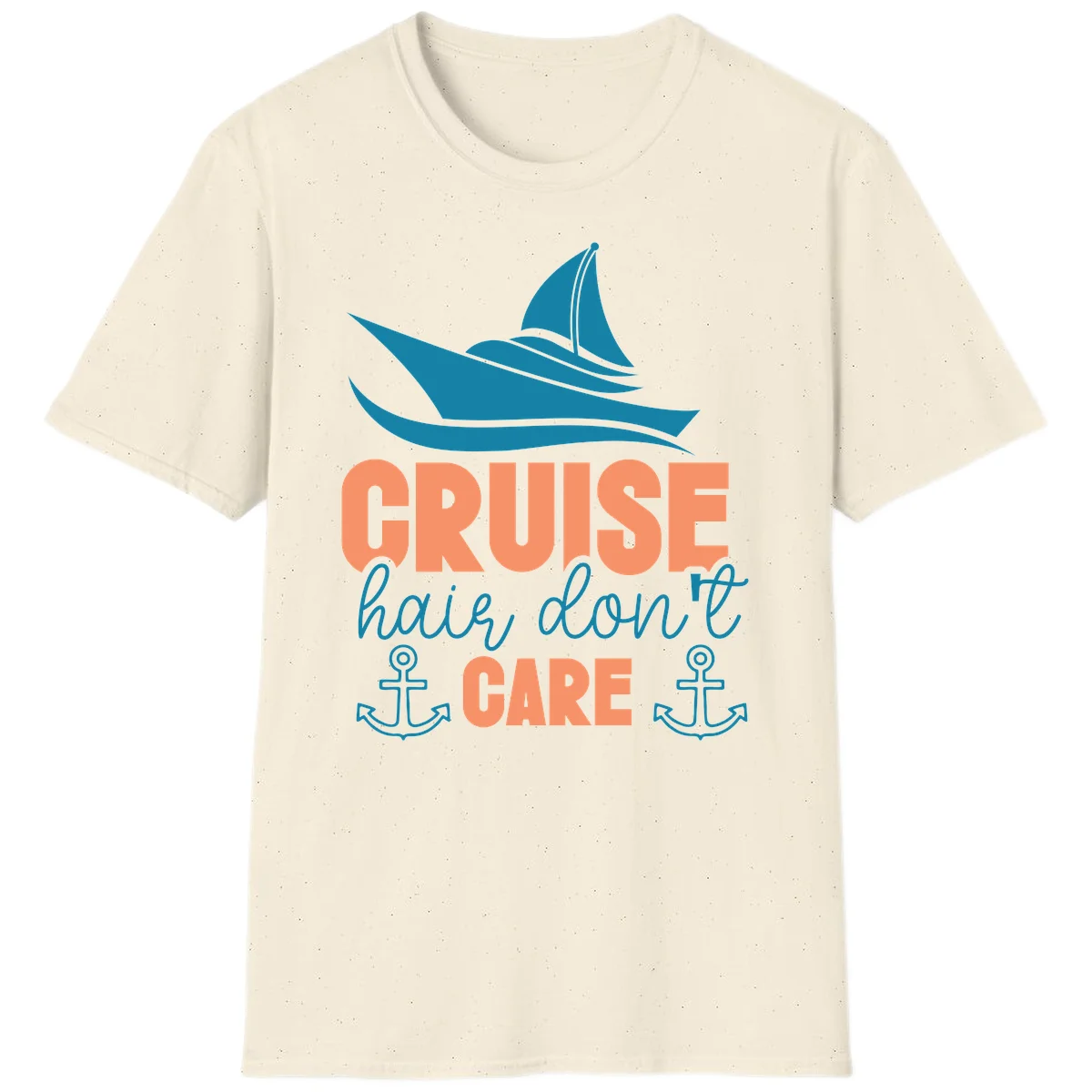 Cruise Hair Don't Care T-Shirt in Natural