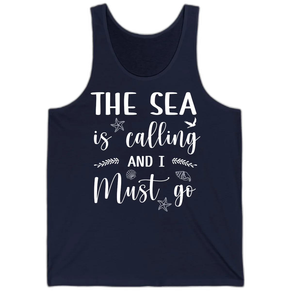 The Sea Is Calling Tank in Navy