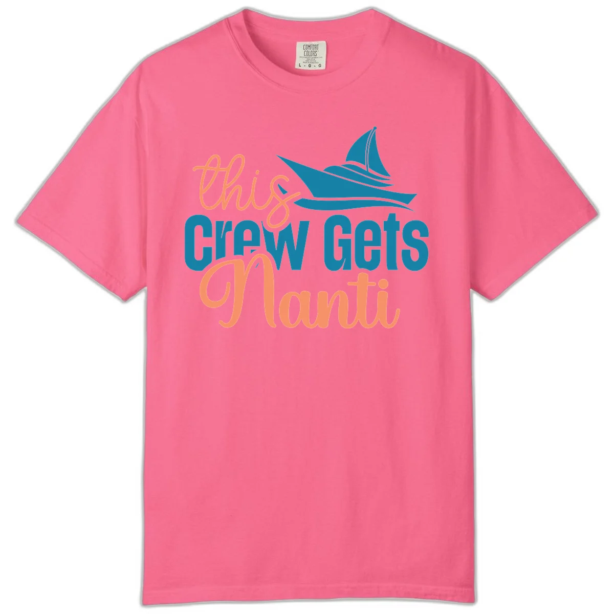 Chill Crew Gets Afloat Comfort Color in Crunchberry
