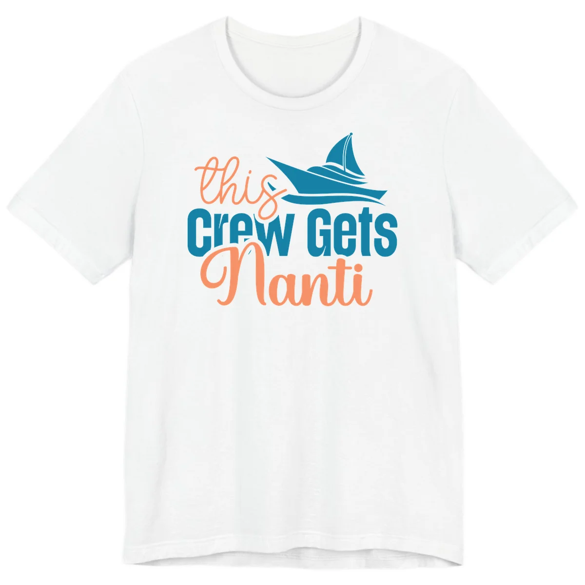 Chill Crew Gets Afloat Premium T-Shirt in White