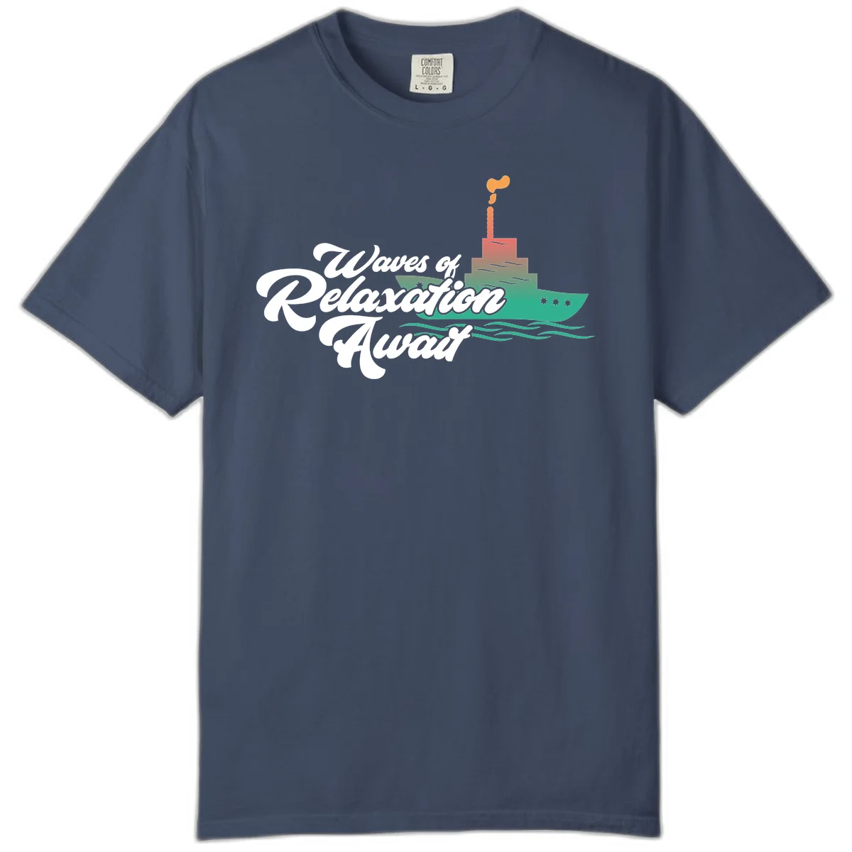 Waves Of Relaxation Await Comfort Color in Midnight