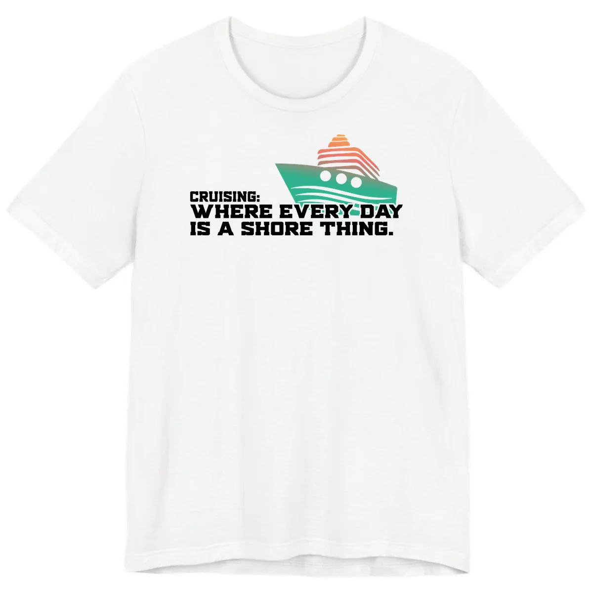 Where Every Day Is A Shore Thing Premium T-Shirt in White