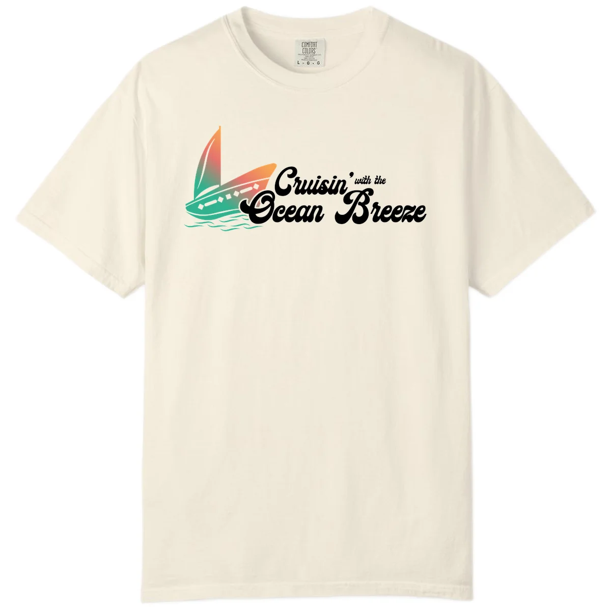 Cruisin' With The Ocean Breeze Comfort Color in Ivory