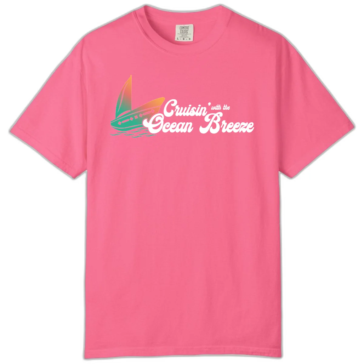 Cruisin' With The Ocean Breeze Comfort Color in Crunchberry