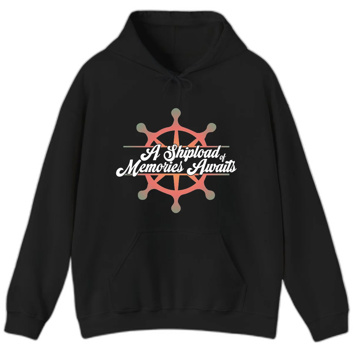 A Shipload Of Memories Awaits Hoodie in Black
