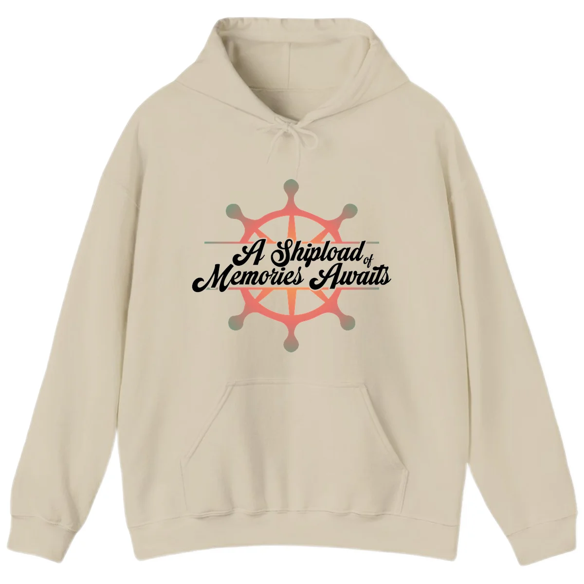 A Shipload Of Memories Awaits Hoodie in Sand