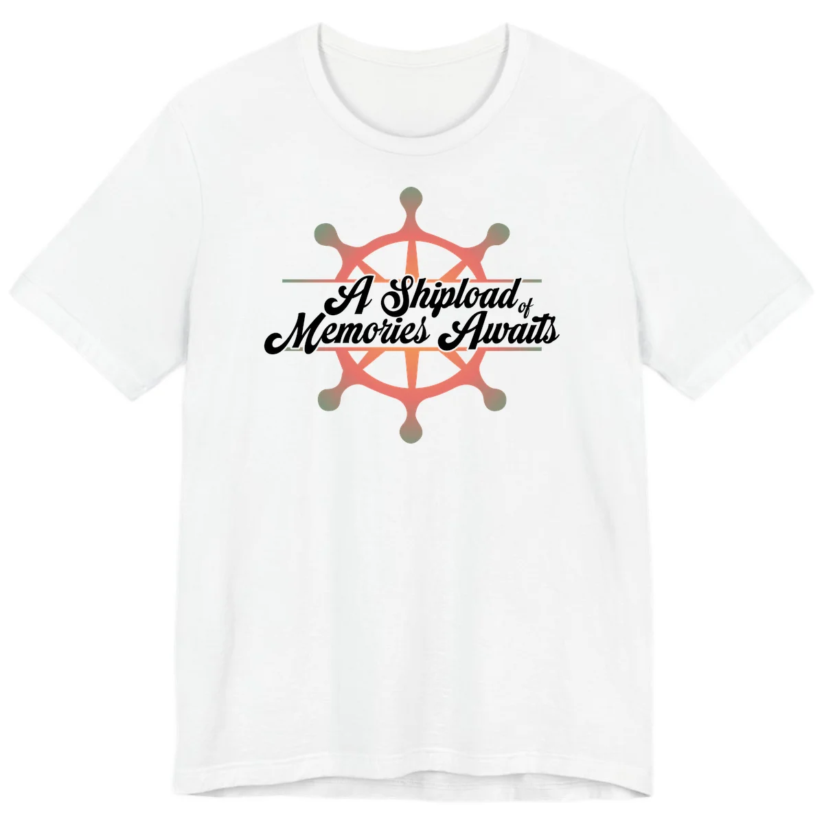 A Shipload Of Memories Awaits Premium T-Shirt in White