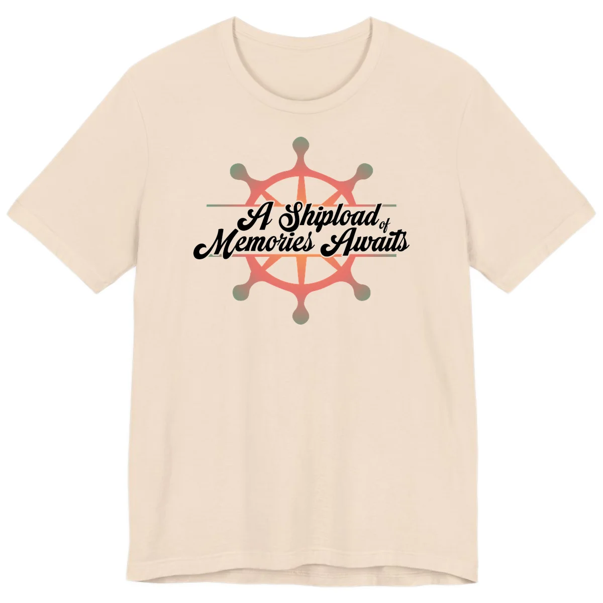 A Shipload Of Memories Awaits Premium T-Shirt in Soft Cream