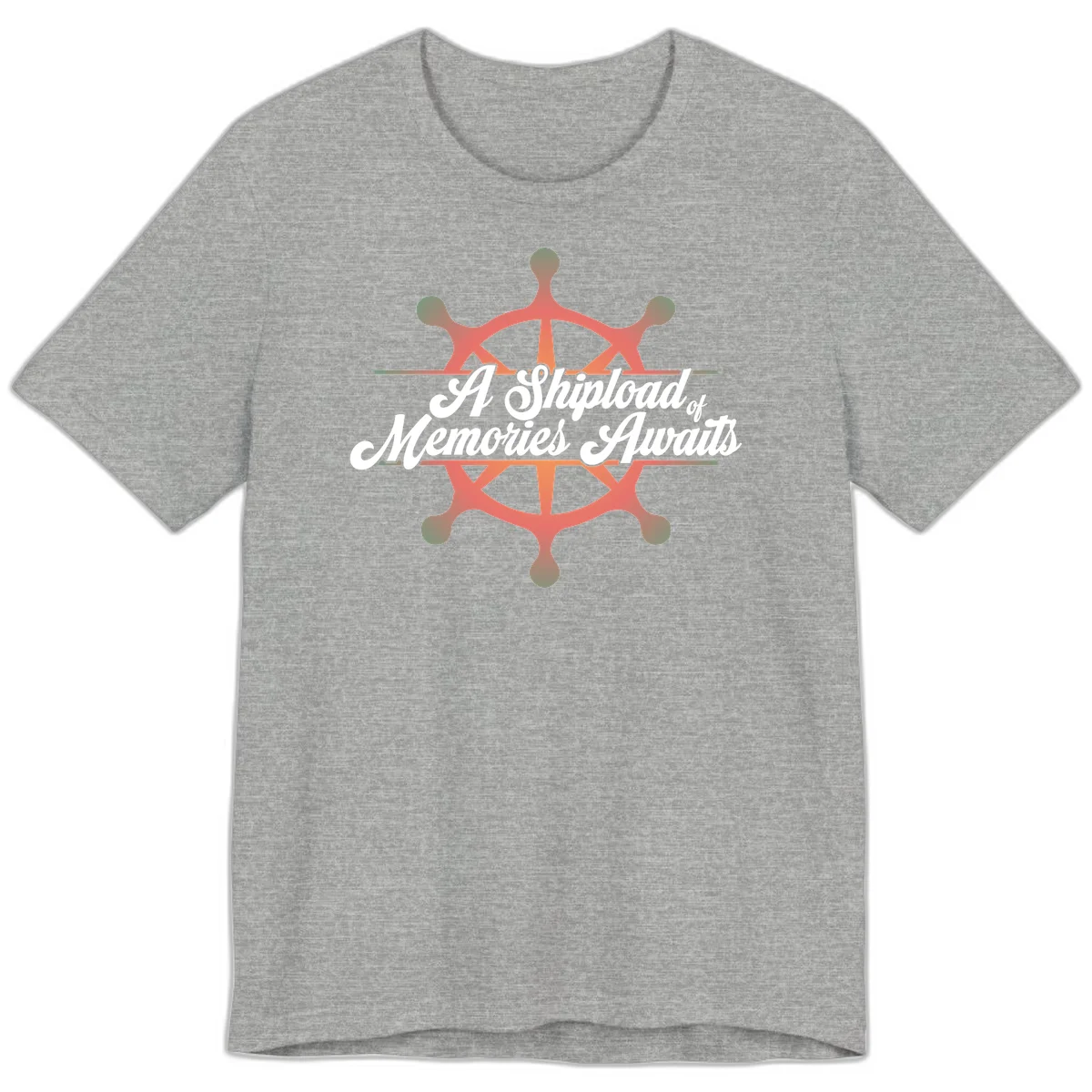 A Shipload Of Memories Awaits Premium T-Shirt in Athletic Heather