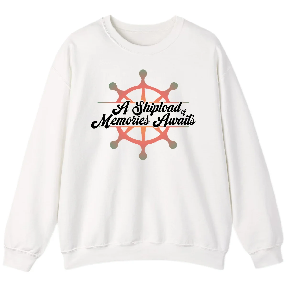 A Shipload Of Memories Awaits Sweatshirt in White