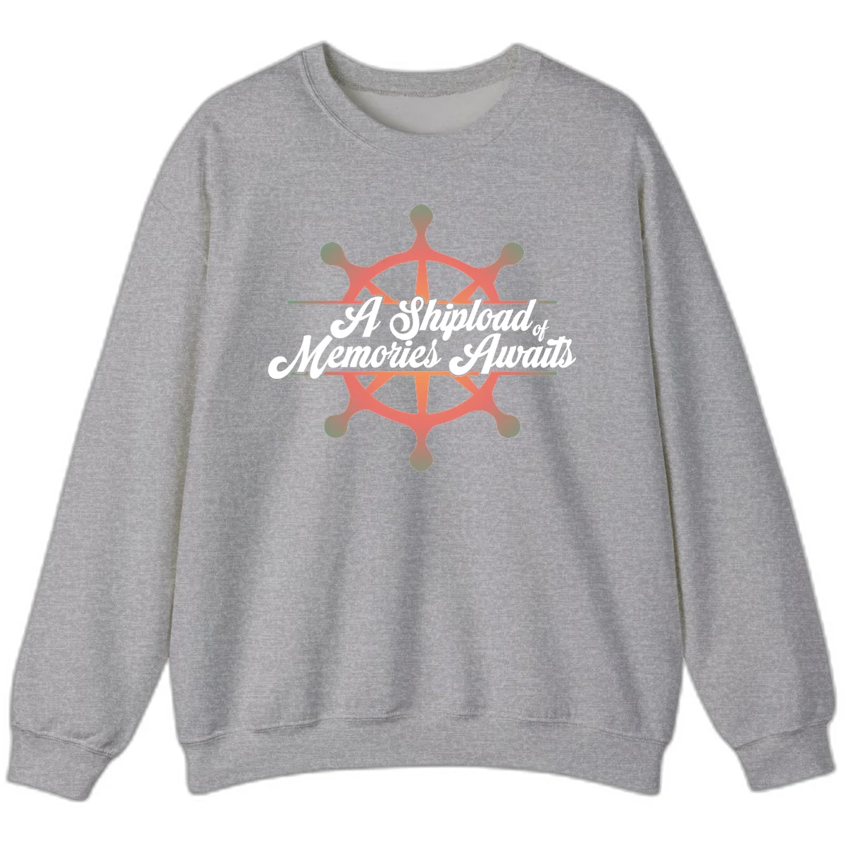 A Shipload Of Memories Awaits Sweatshirt in Sport Grey