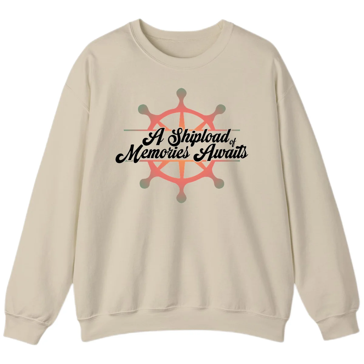 A Shipload Of Memories Awaits Sweatshirt in Sand