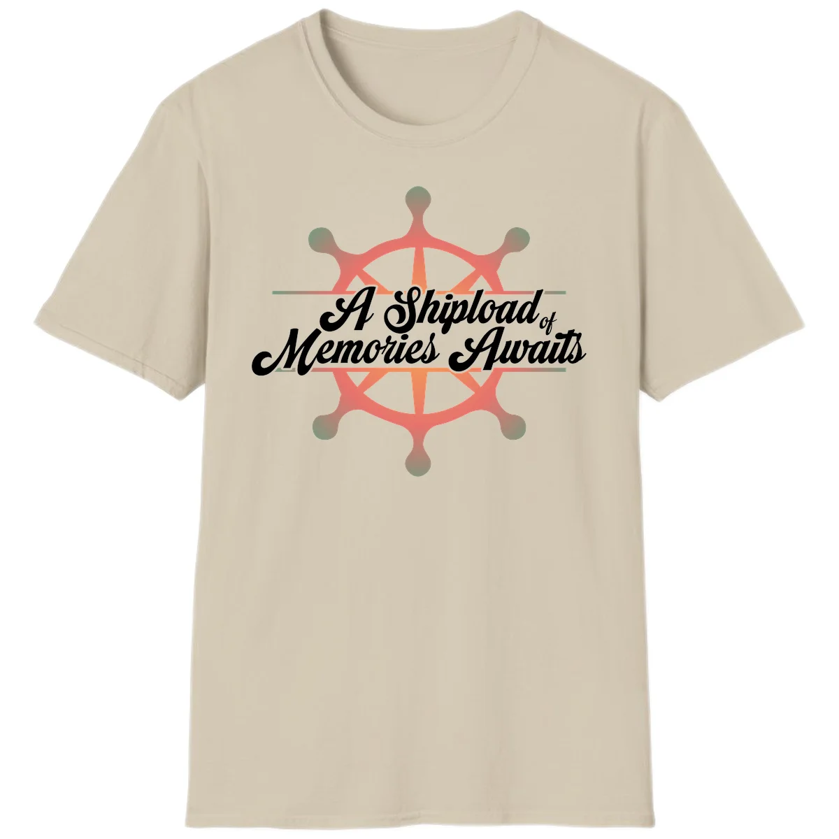 A Shipload Of Memories Awaits T-Shirt in Sand