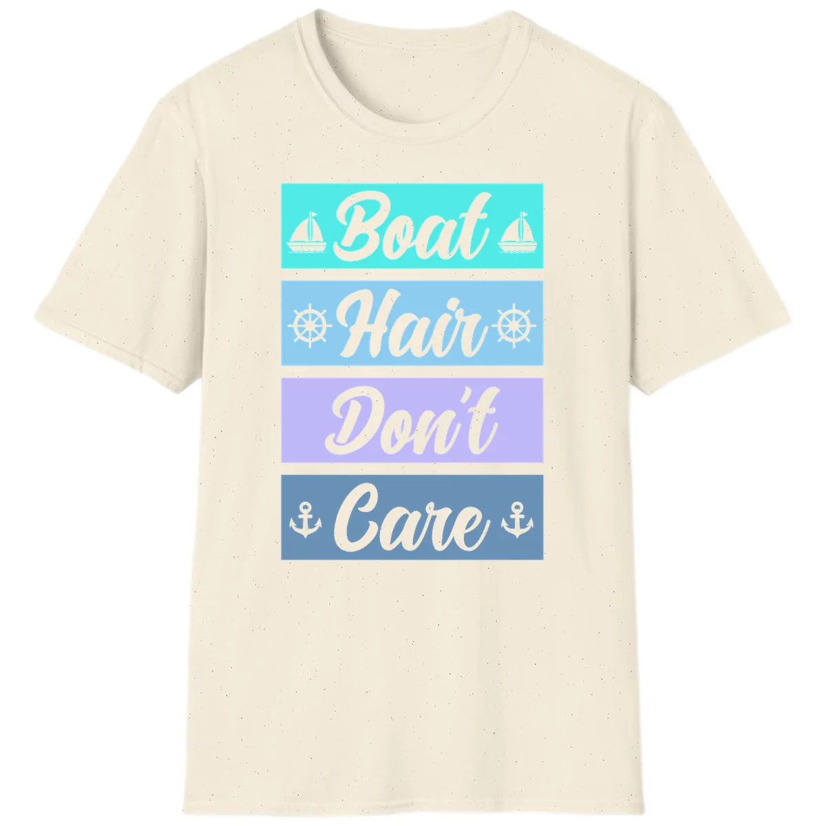Boat Hair Don't Care Cruise T-Shirt in Natural