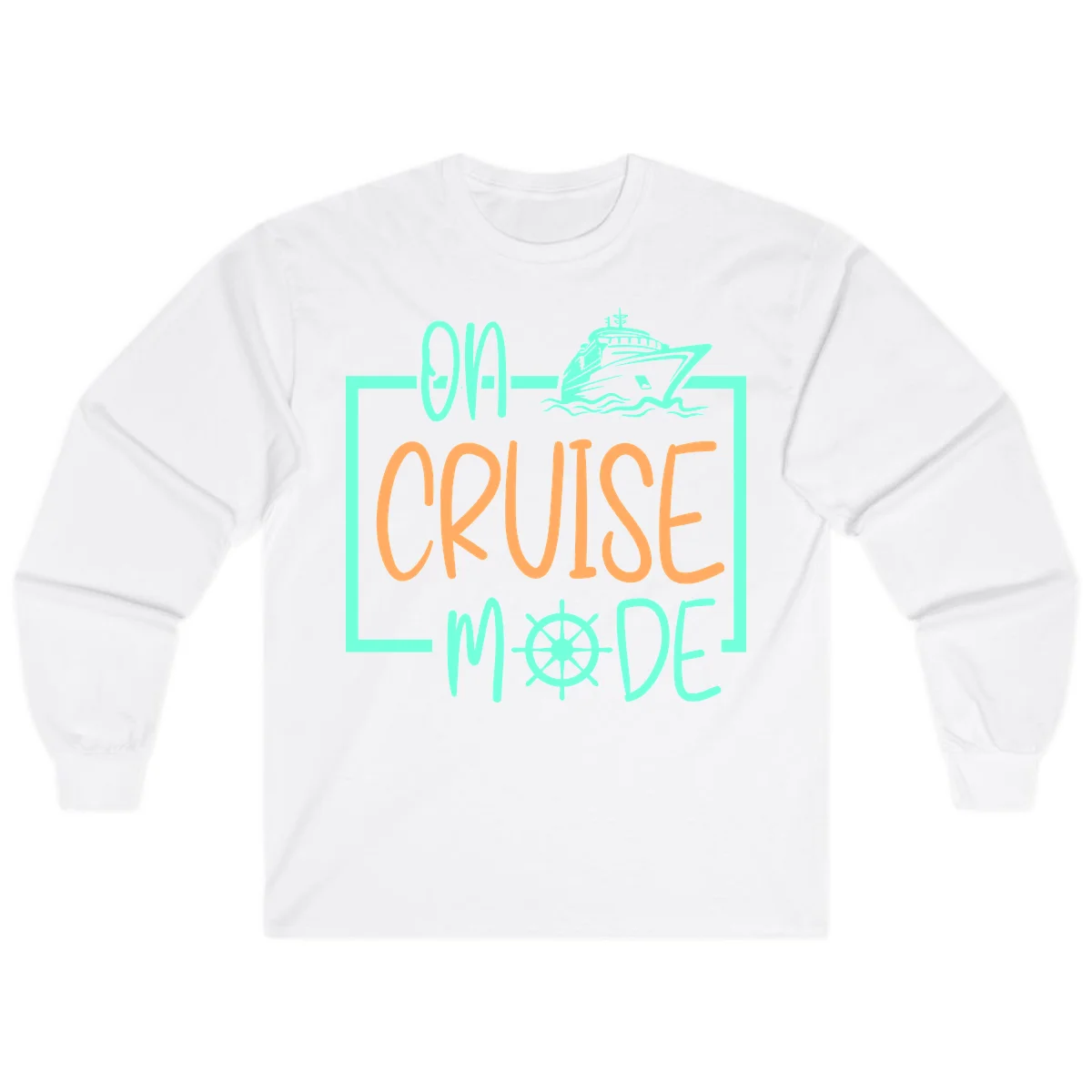 On Cruise Mode Long Sleeve in White