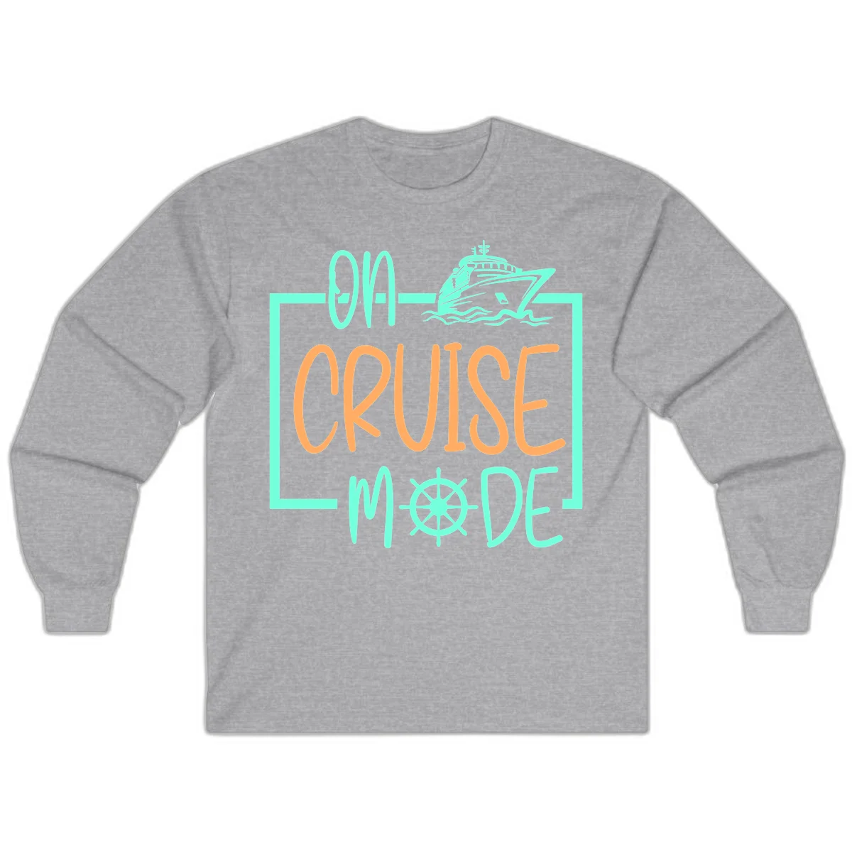 On Cruise Mode Long Sleeve in Sport Grey