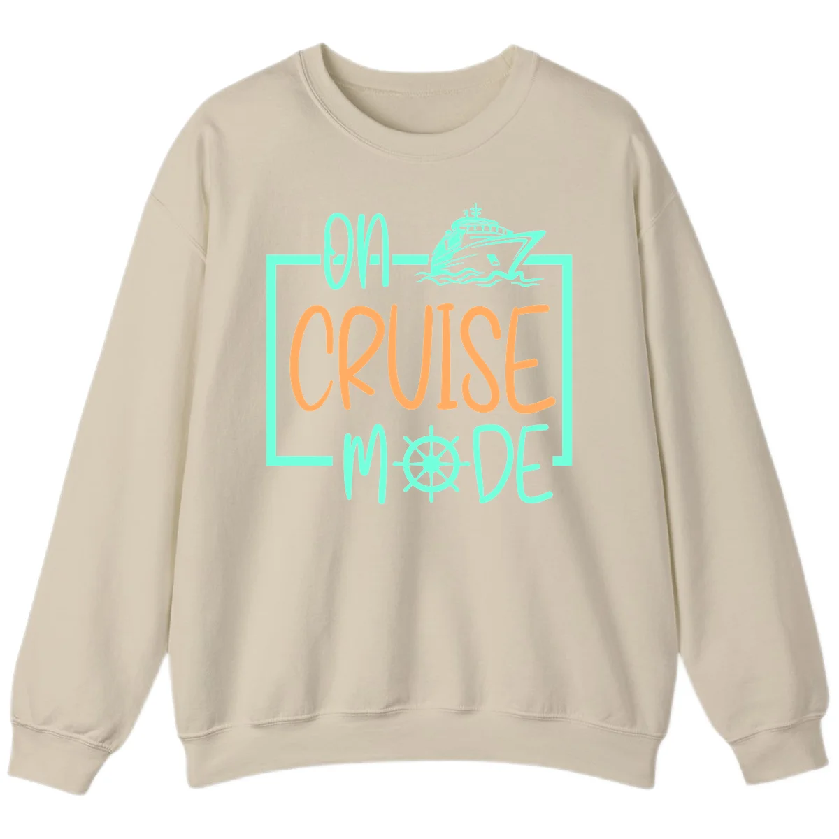 On Cruise Mode Sweatshirt in Sand