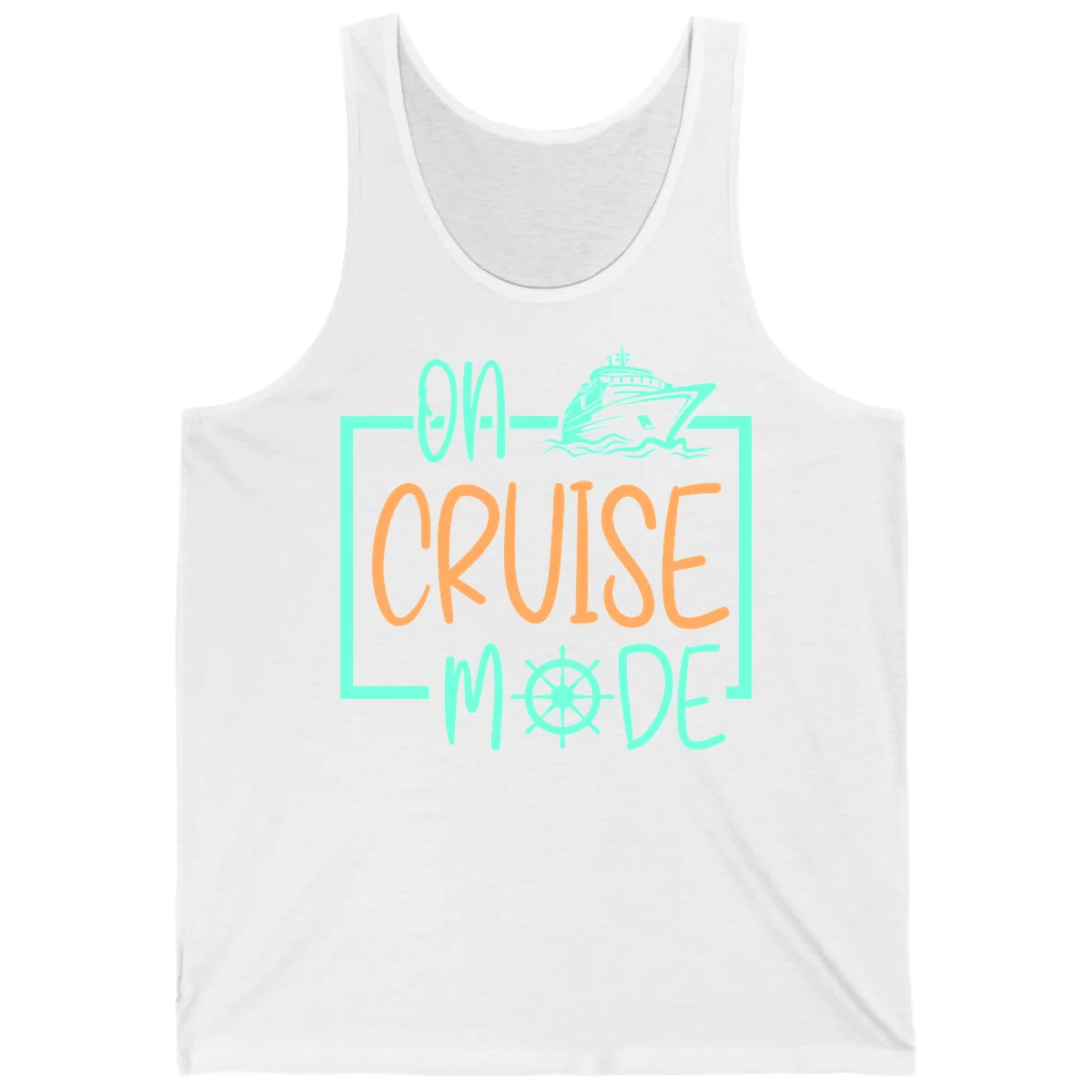 On Cruise Mode Tank Top in White