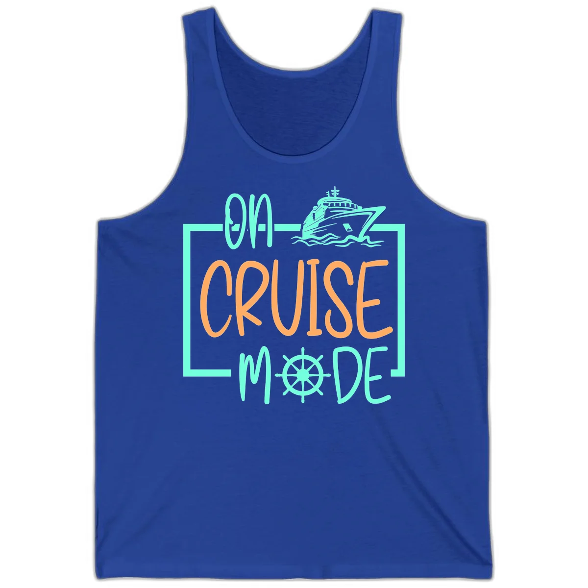 On Cruise Mode Tank Top in True Royal