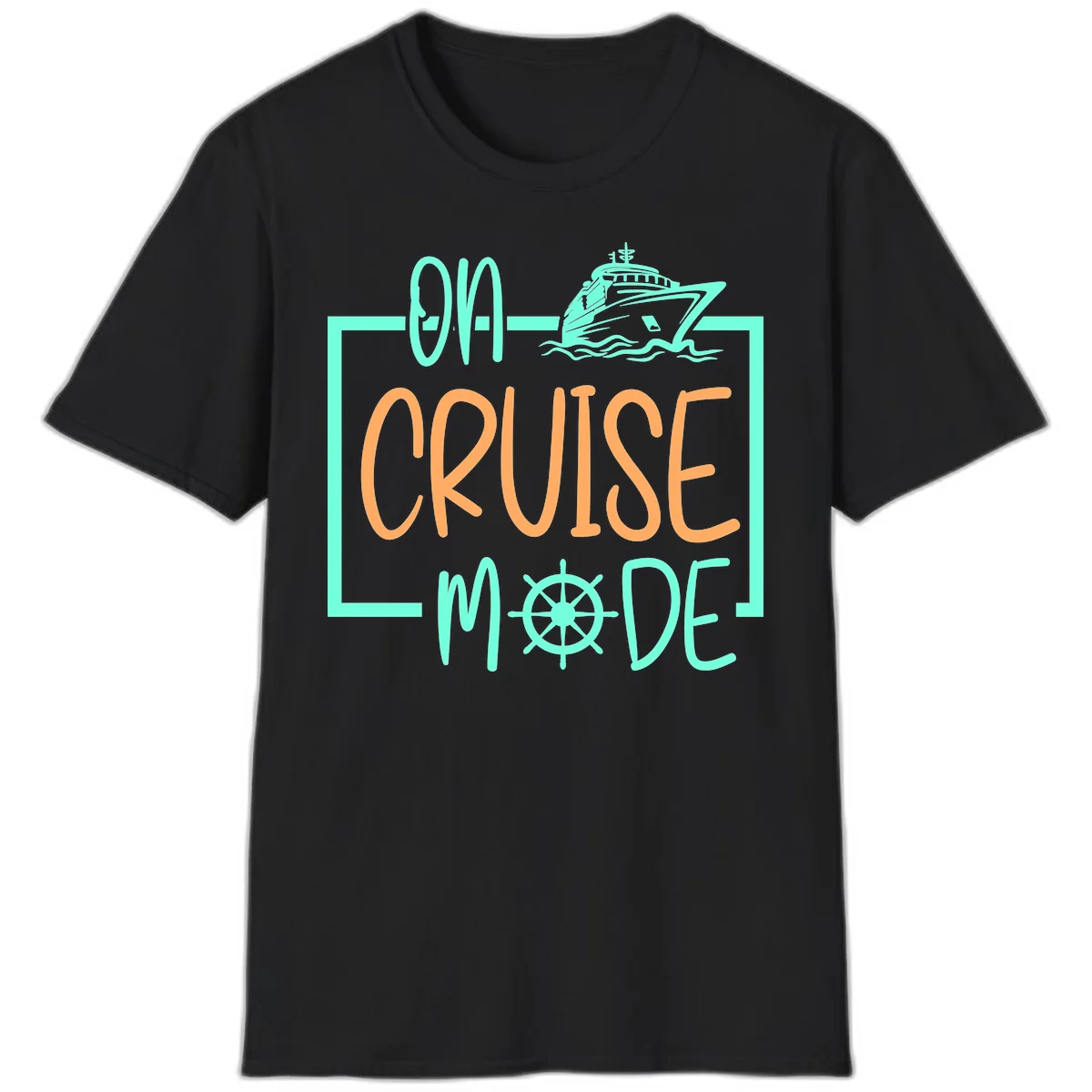 On Cruise Mode T-Shirt in Black