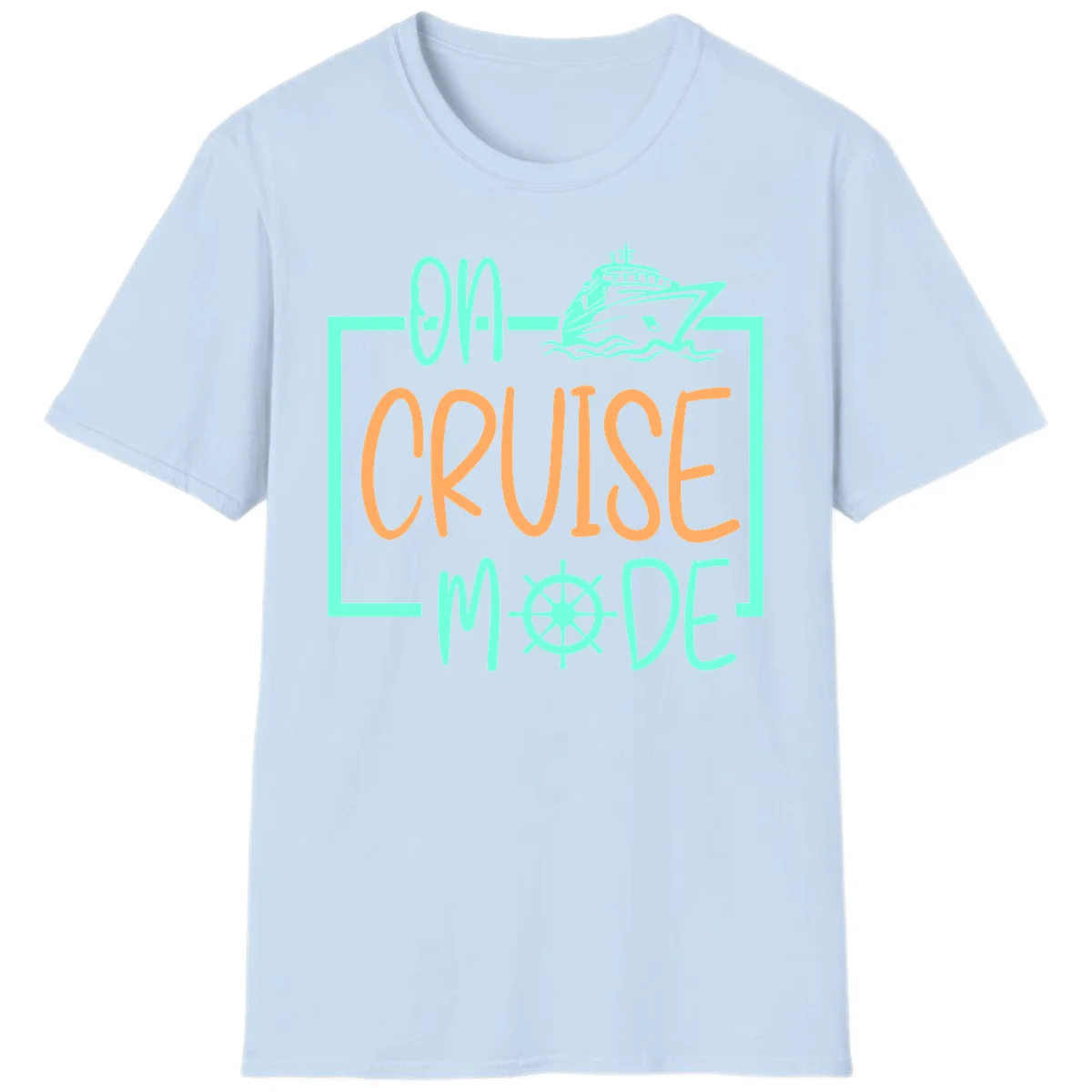 On Cruise Mode T-Shirt in Light Blue