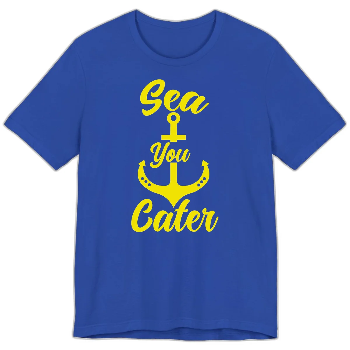 Sea You Later Anchor Premium T-Shirt in True Royal