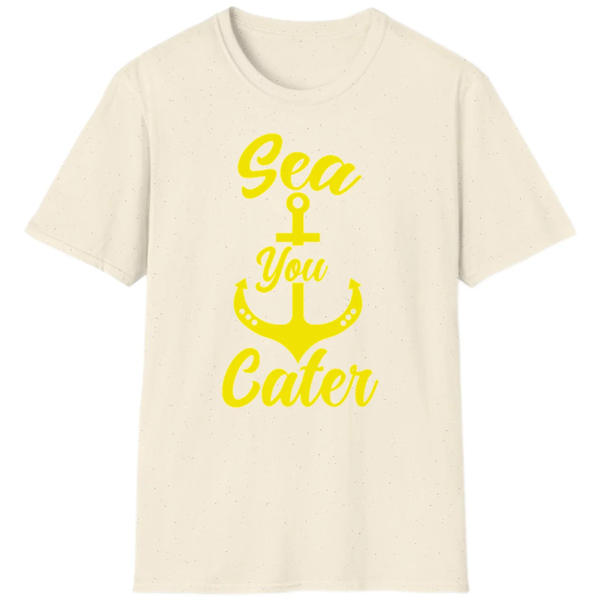 Sea You Later Anchor T-Shirt in Natural
