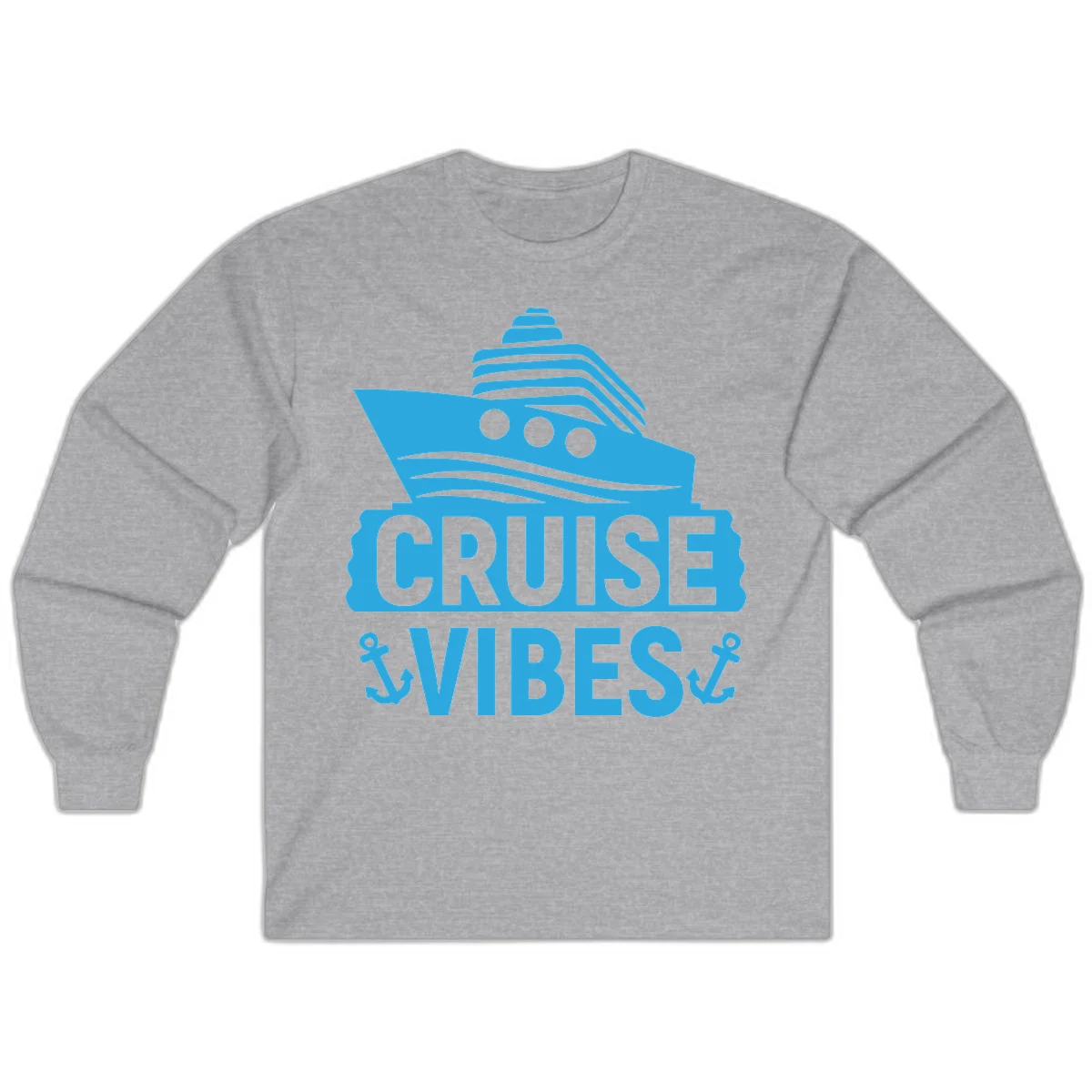 Cruise & Vibes Long Sleeve in Sport Grey