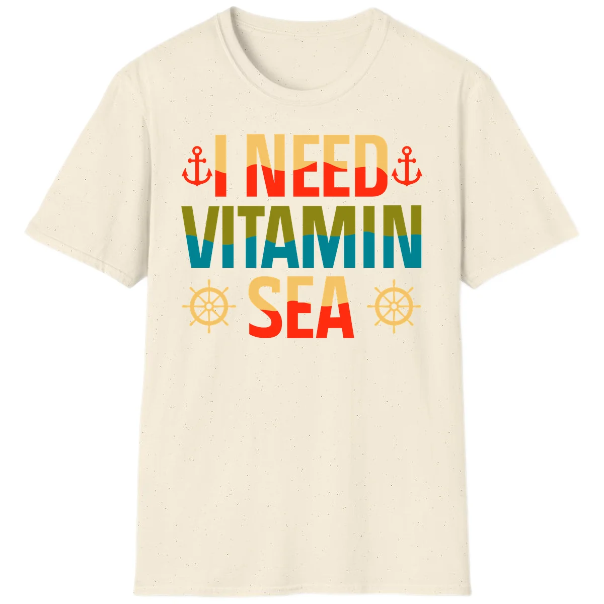 I Need Vitamin Sea T-Shirt in Natural