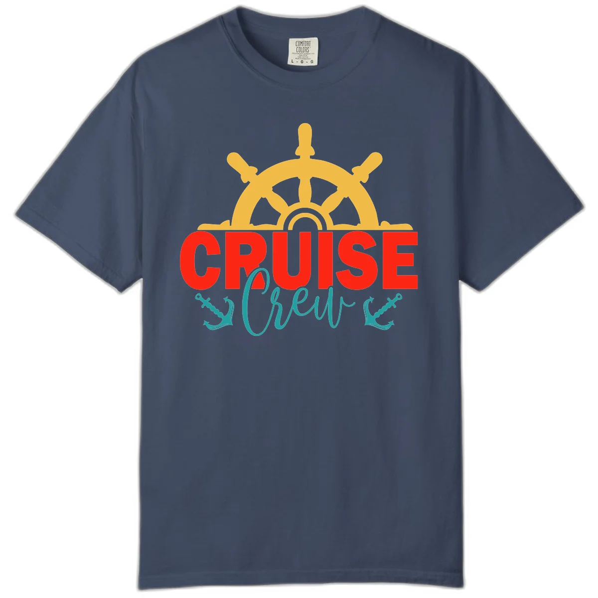 Cruise Shrek Nautical Wheel Design Comfort Color in Midnight