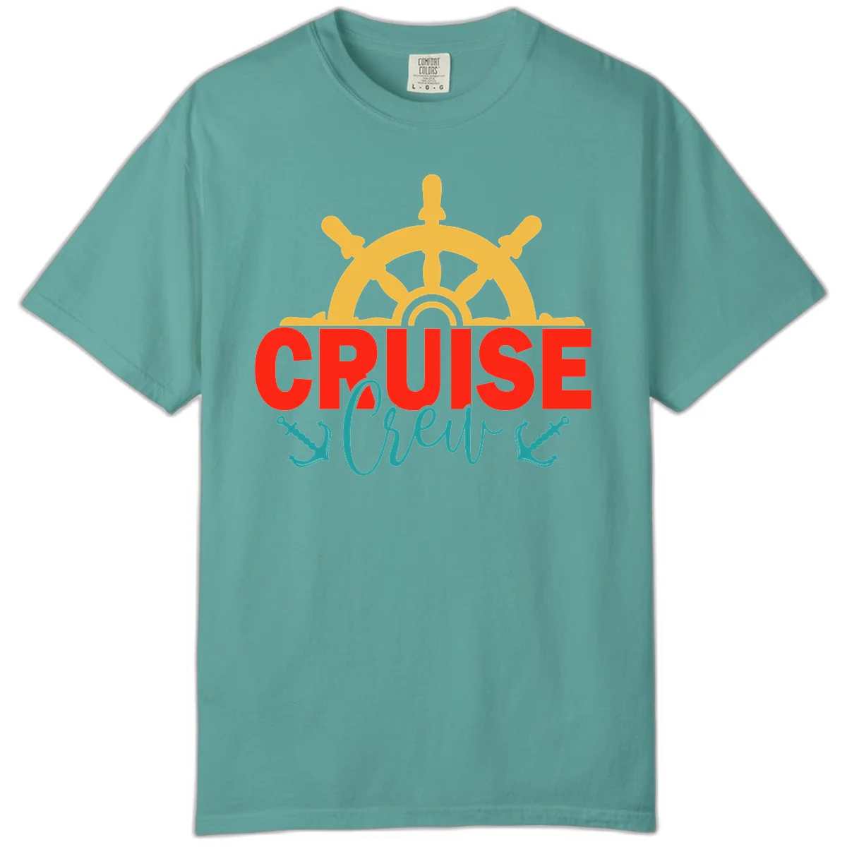 Cruise Shrek Nautical Wheel Design Comfort Color in Seafoam