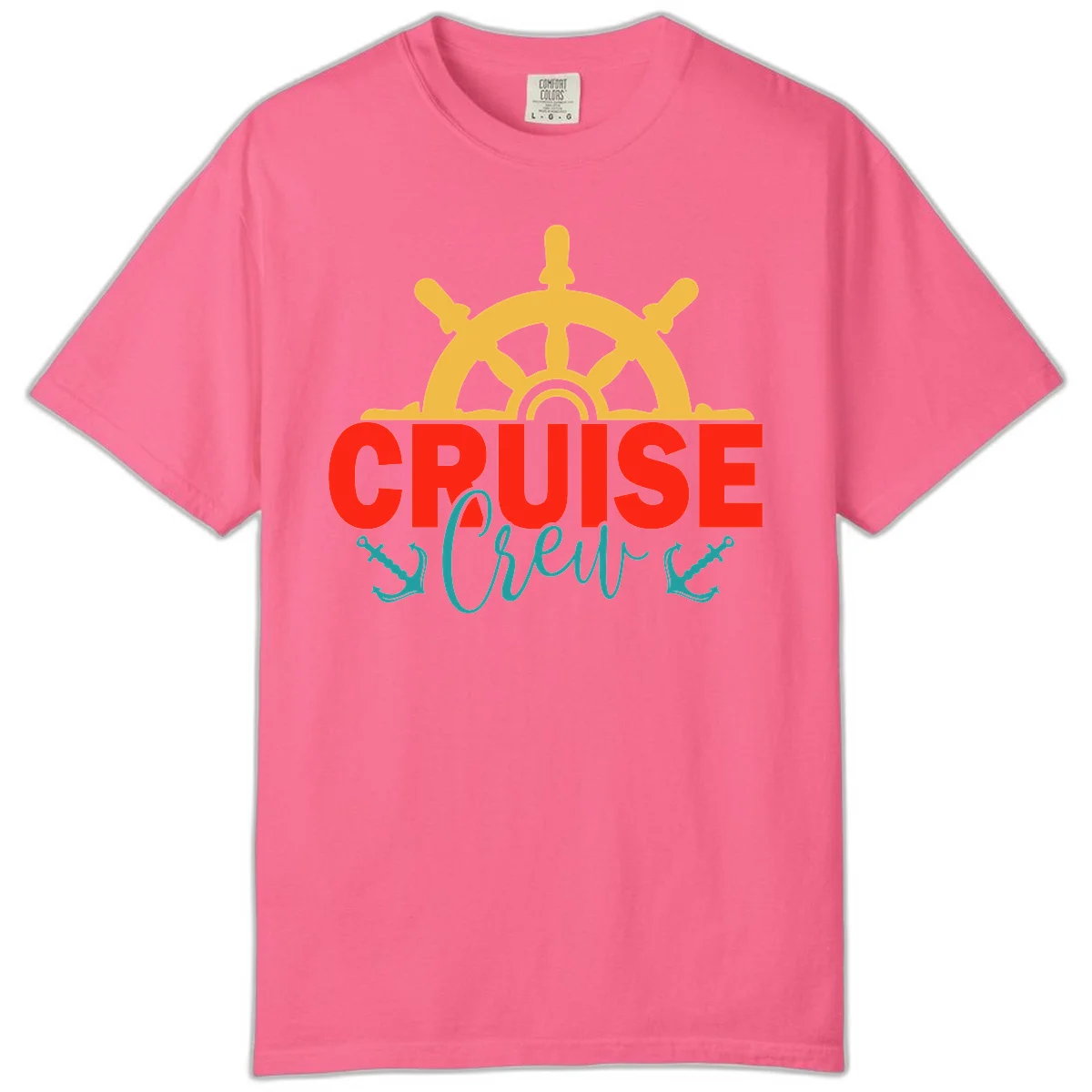Cruise Shrek Nautical Wheel Design Comfort Color in Crunchberry