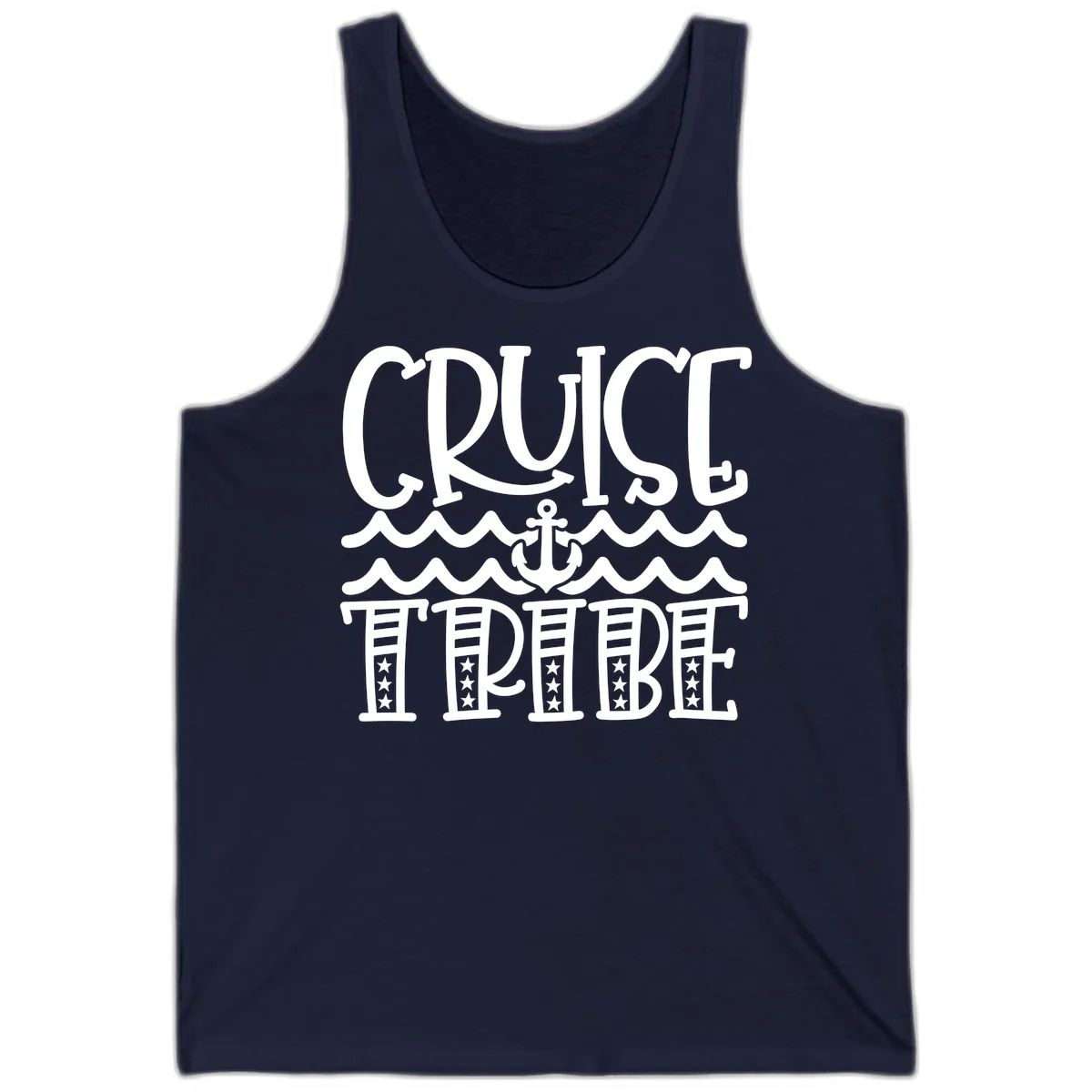 Cruise Tribe Anchor Waves Tank in Navy