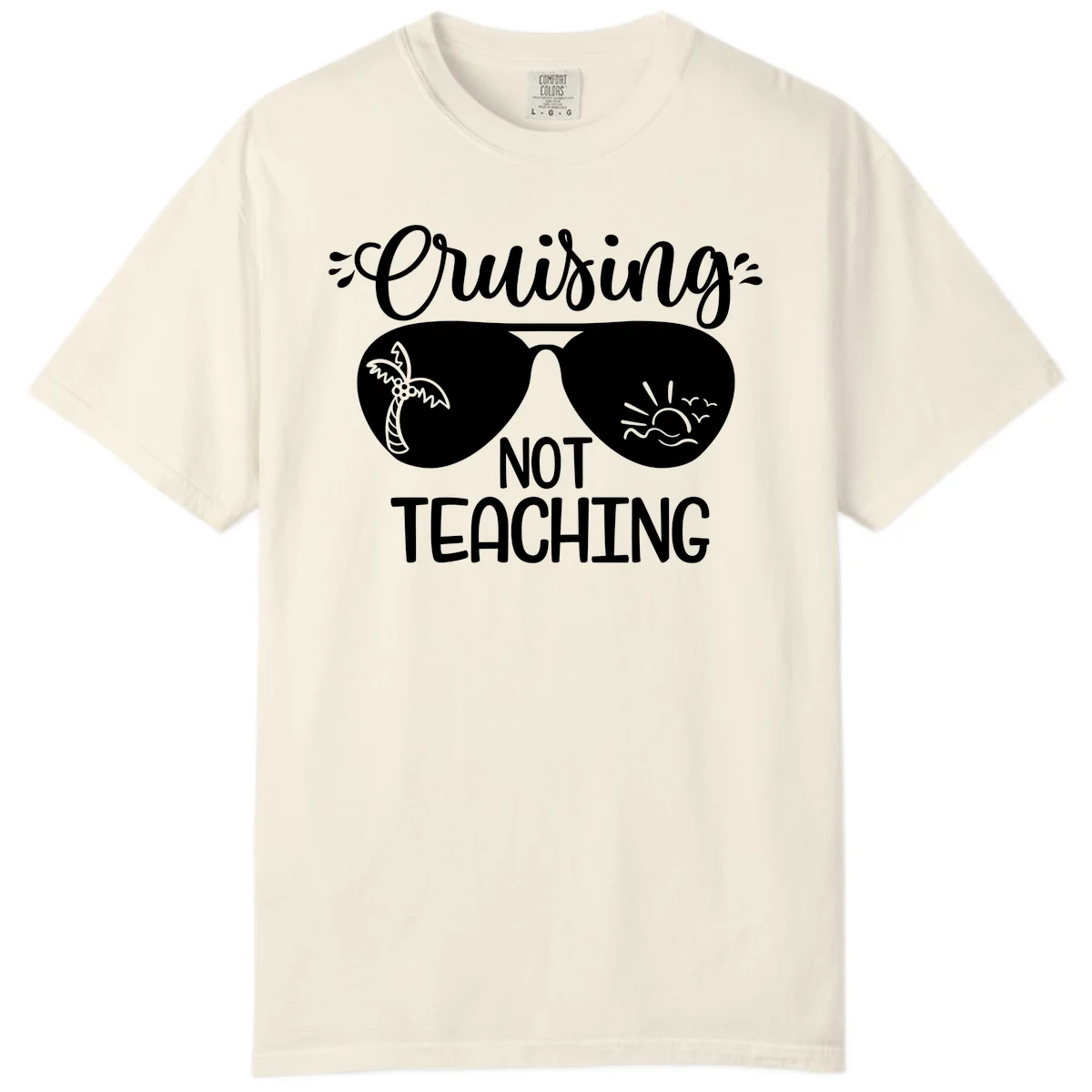 Cruising Not Teaching Comfort Color in Ivory
