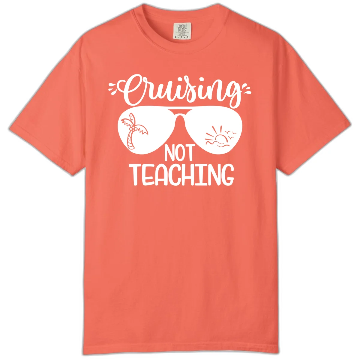 Cruising Not Teaching Comfort Color in Bright Salmon