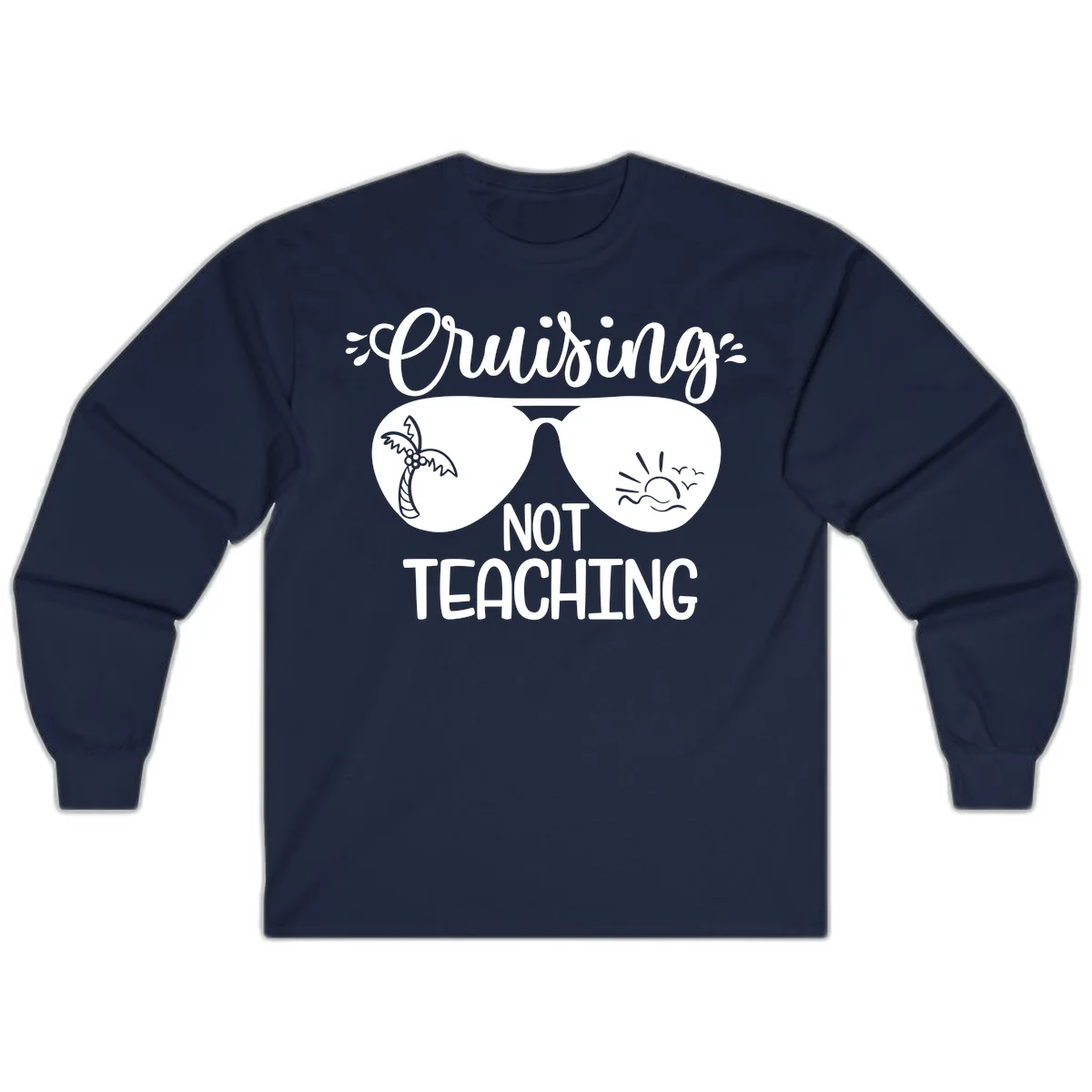 Cruising Not Teaching Long Sleeve in Navy