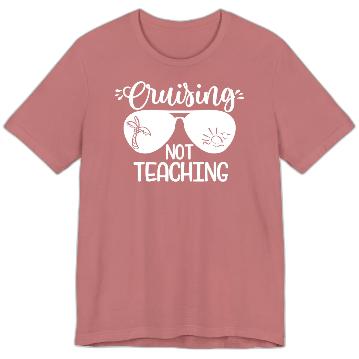 Cruising Not Teaching Premium T-Shirt in Mauve
