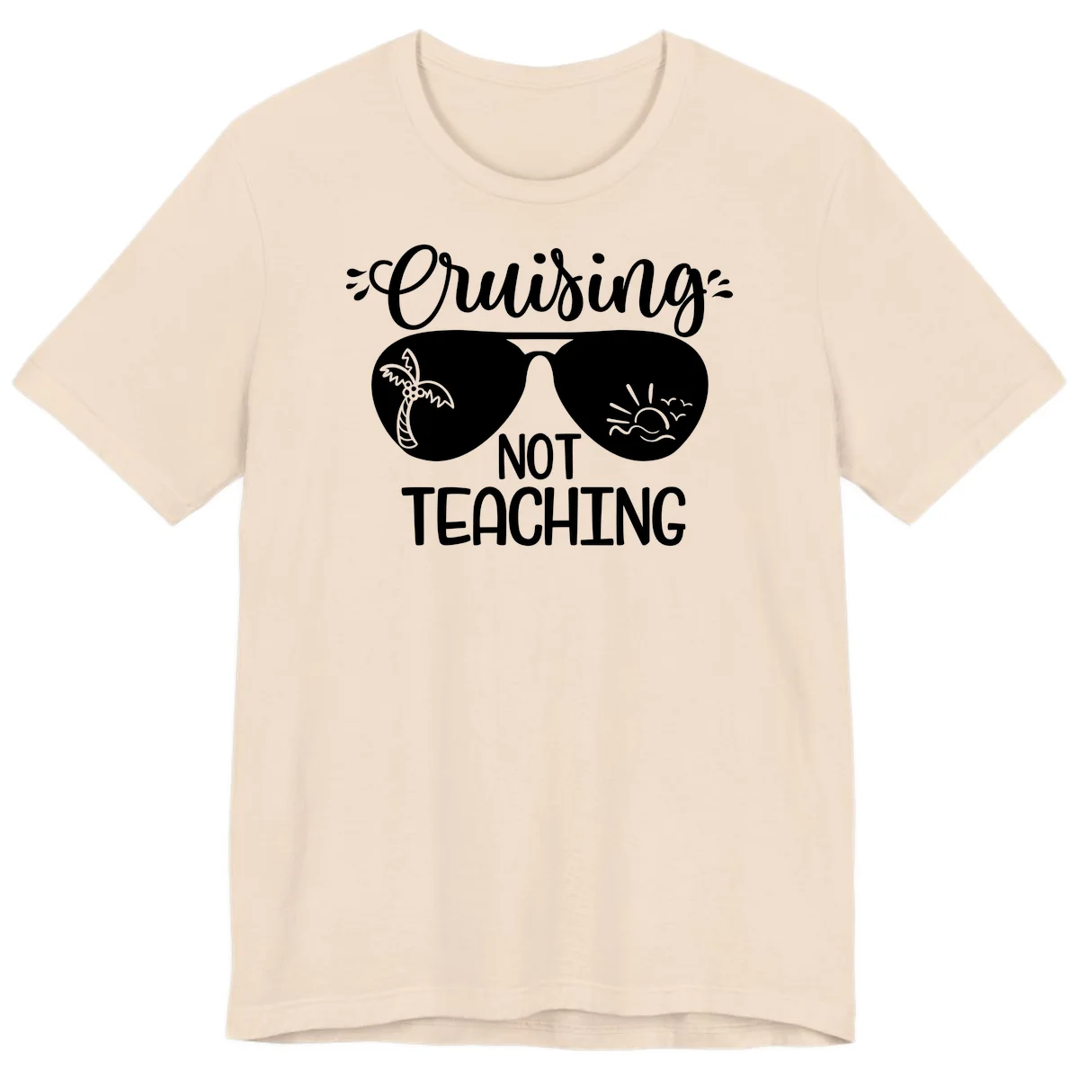 Cruising Not Teaching Premium T-Shirt in Soft Cream